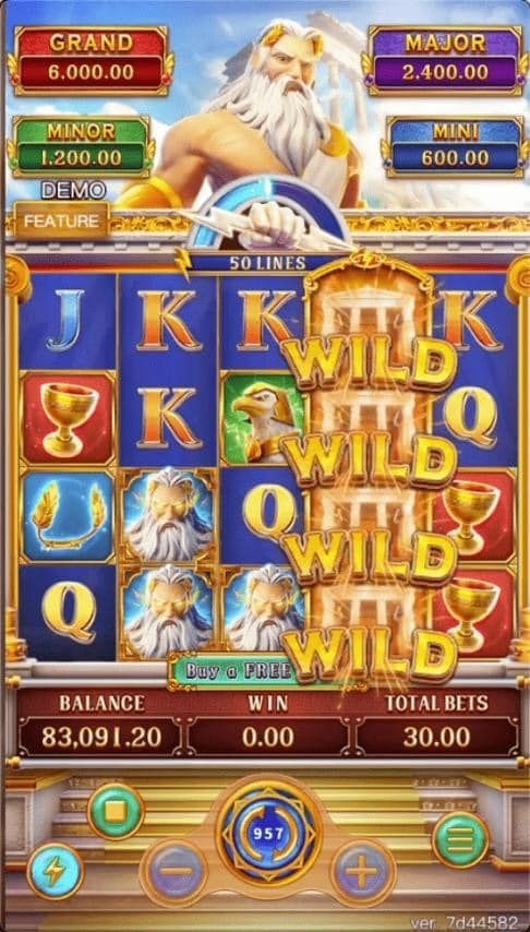 Cascading Slots game